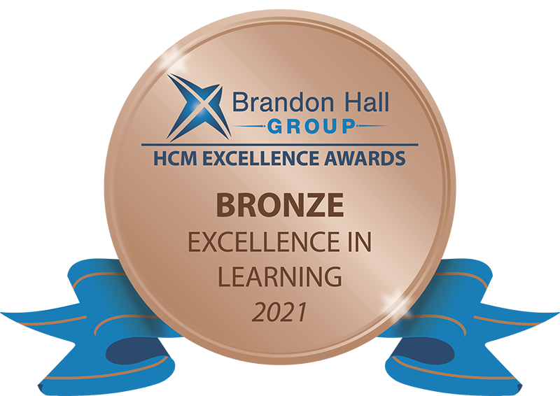 Brandon Hall Learning Award