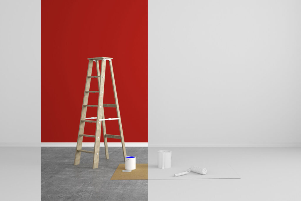 Paint the town red, not your office wall welearn