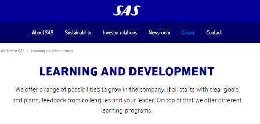 learning strategy examples sas